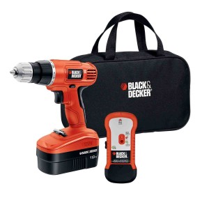 BLACK & DECKER 18-volt 3/8-in Drill HPD1800 & Case